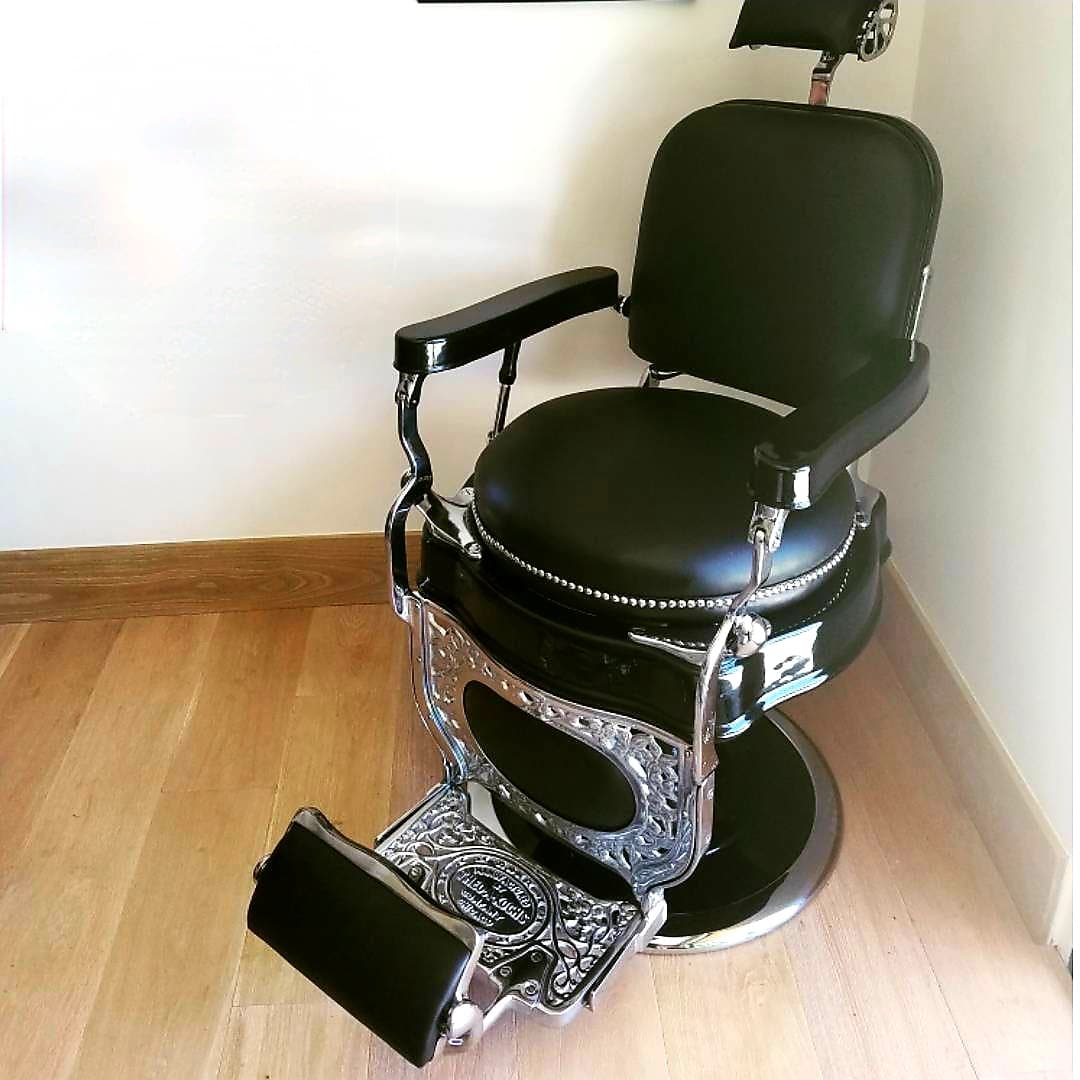custom barber chair