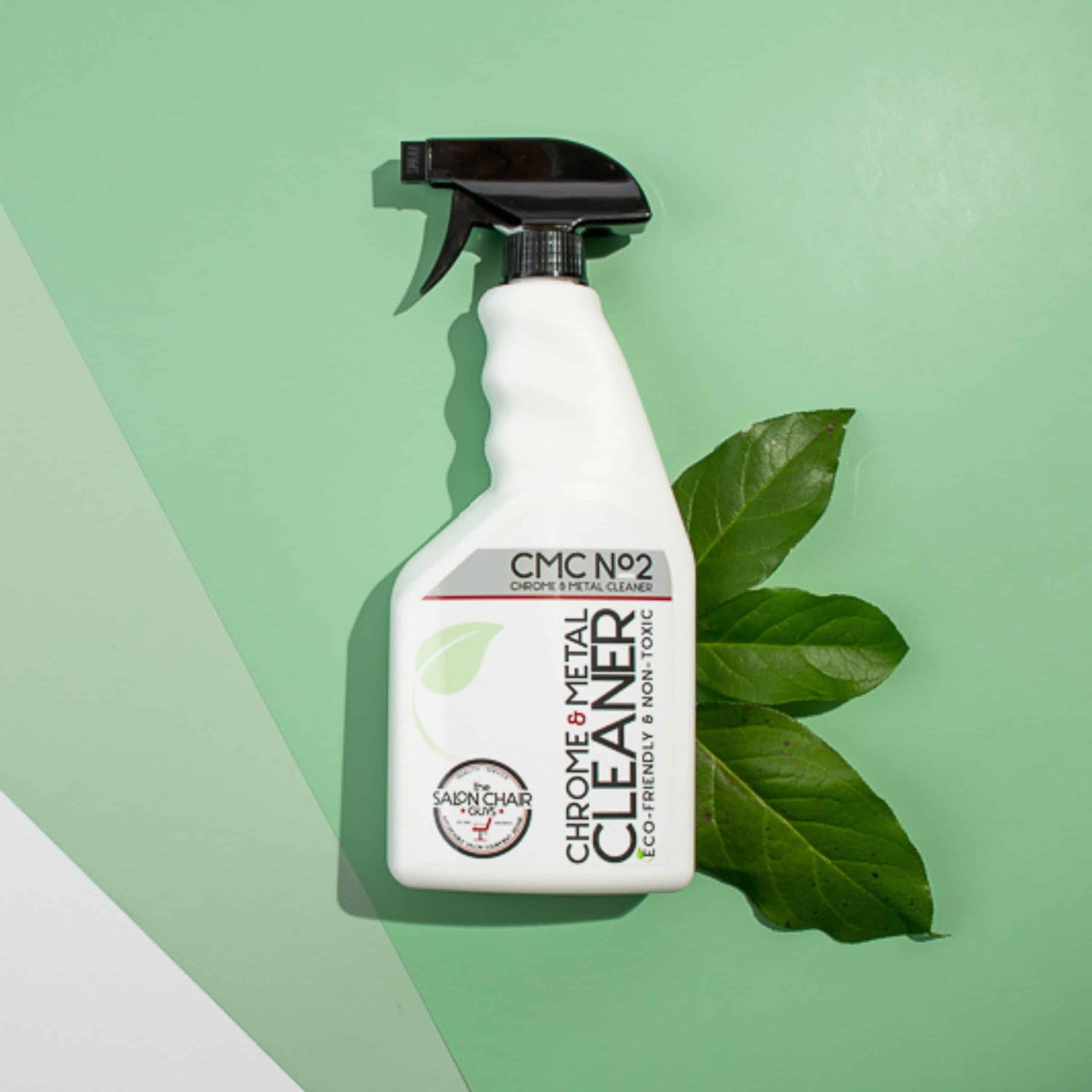 Chrome & Metal Cleaner - Biodegradable Chrome and Metal Cleaner For  Stainless Steel Counters, Appliances, Tools, Salon & Barber Chairs 24 Ounces